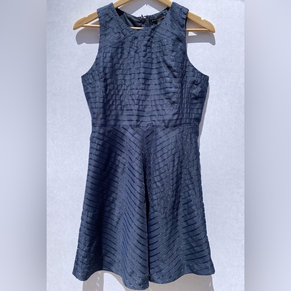 Banana Republic blue striped dress